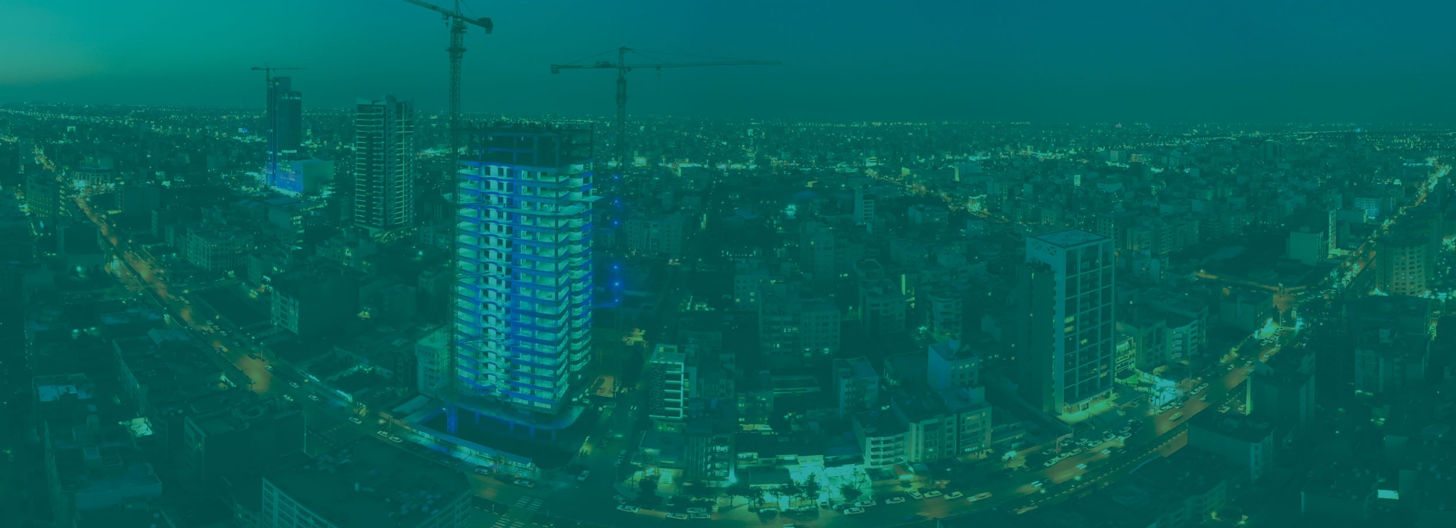 Baran Group towers and city skyline